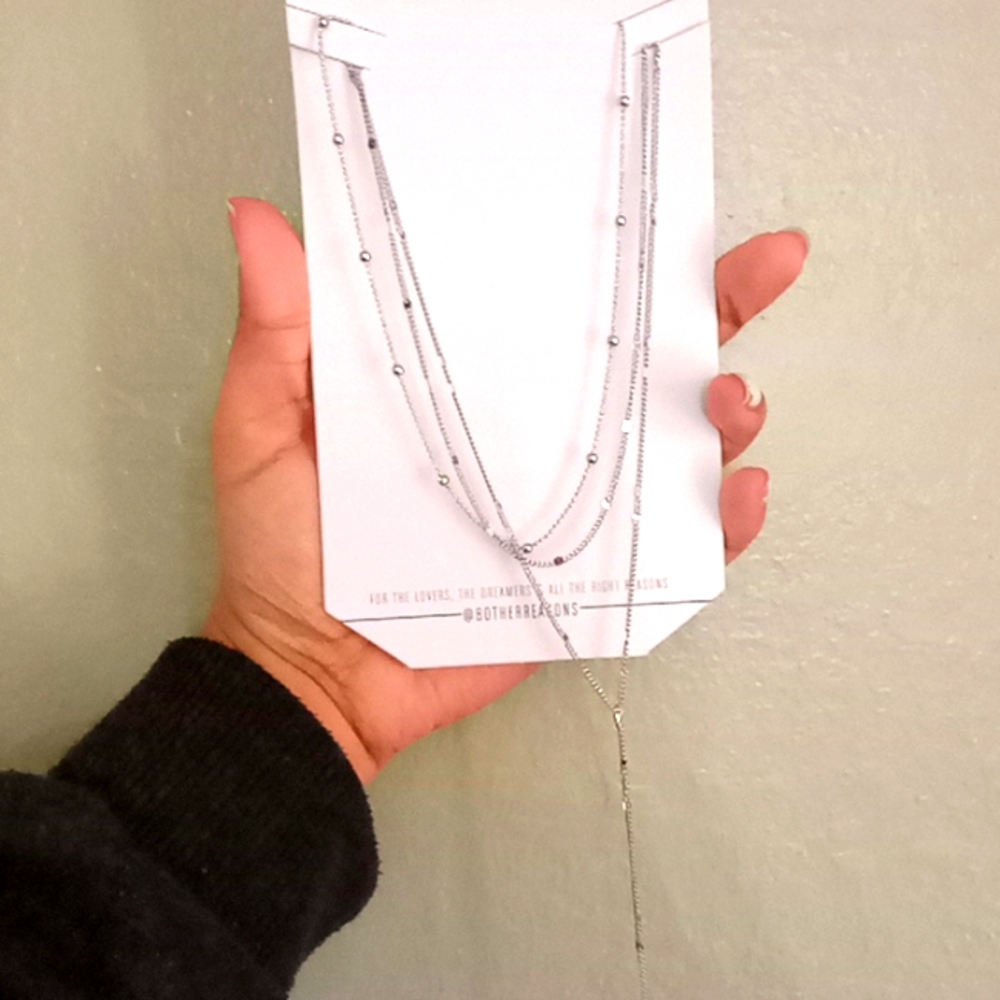 8 Other reasons layered necklace